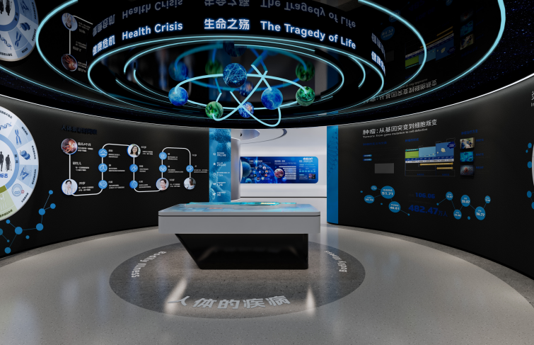 恒衍生物科技細(xì)胞科技展廳